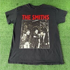 The Smiths black band tee Size L on gildan , measurements in pics.